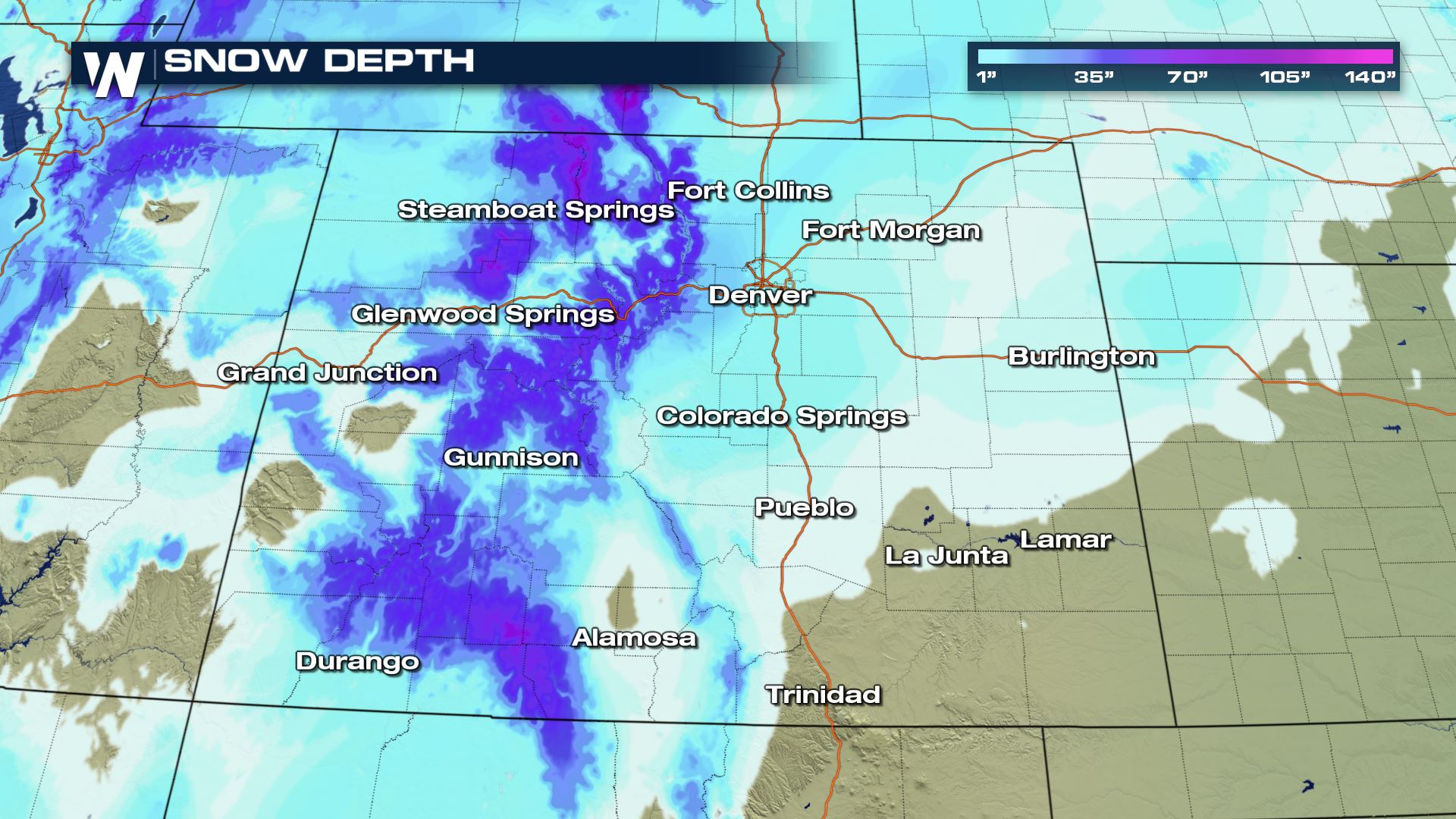 Colorado's Snow Pack and the Need for Conservation - WeatherNation