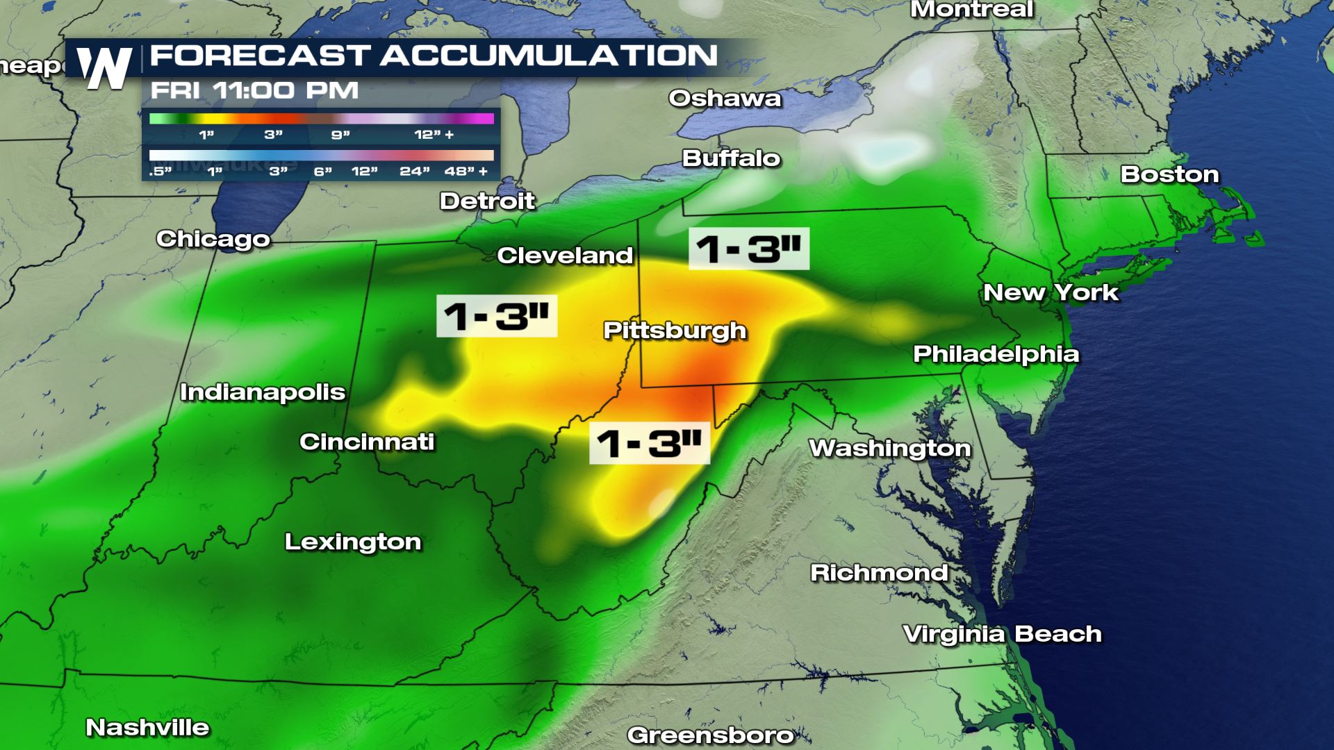 Flooding Risk and Severe Threat In The Ohio Valley - WeatherNation