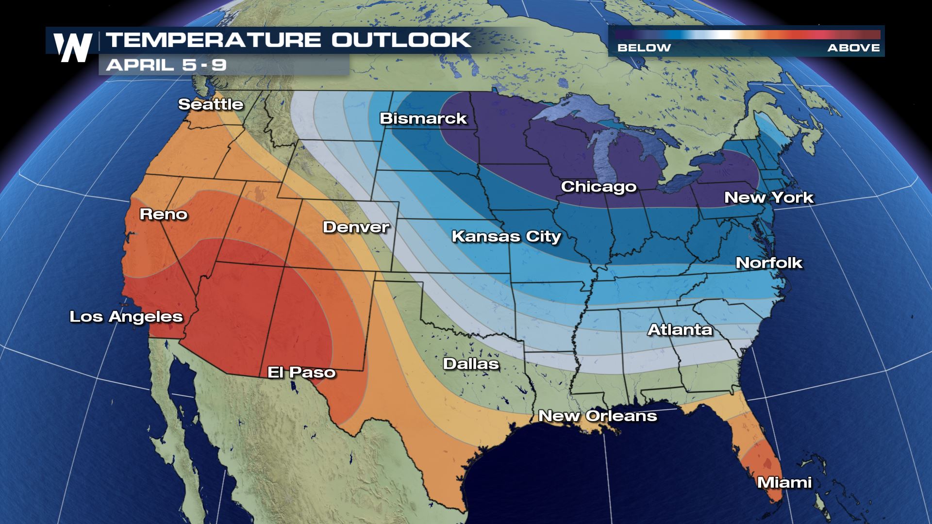 Cold Start to April For Many - WeatherNation