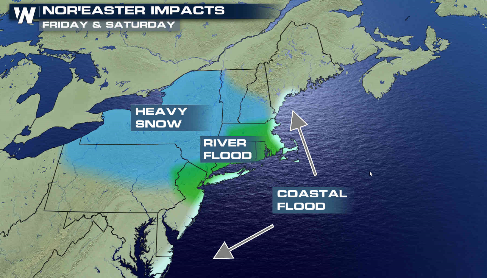 Coastal Storm to Bring Heavy Snow, Rain and Wind to the Northeast ...