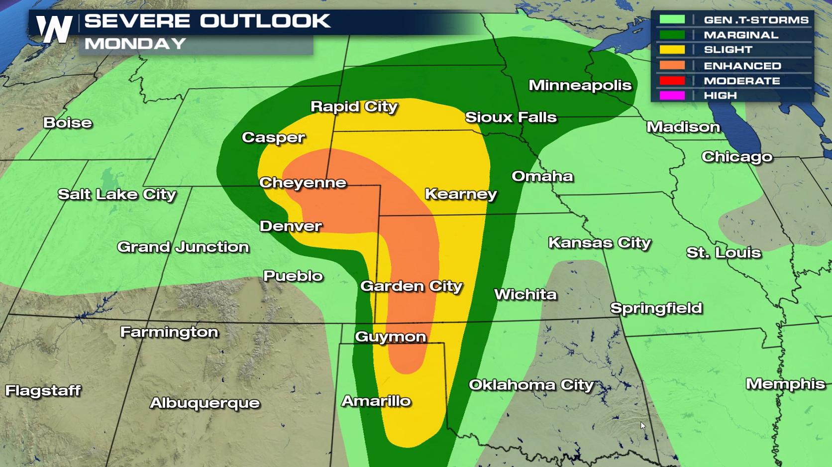 Severe Storms Possible in the Plains for Memorial Day - WeatherNation