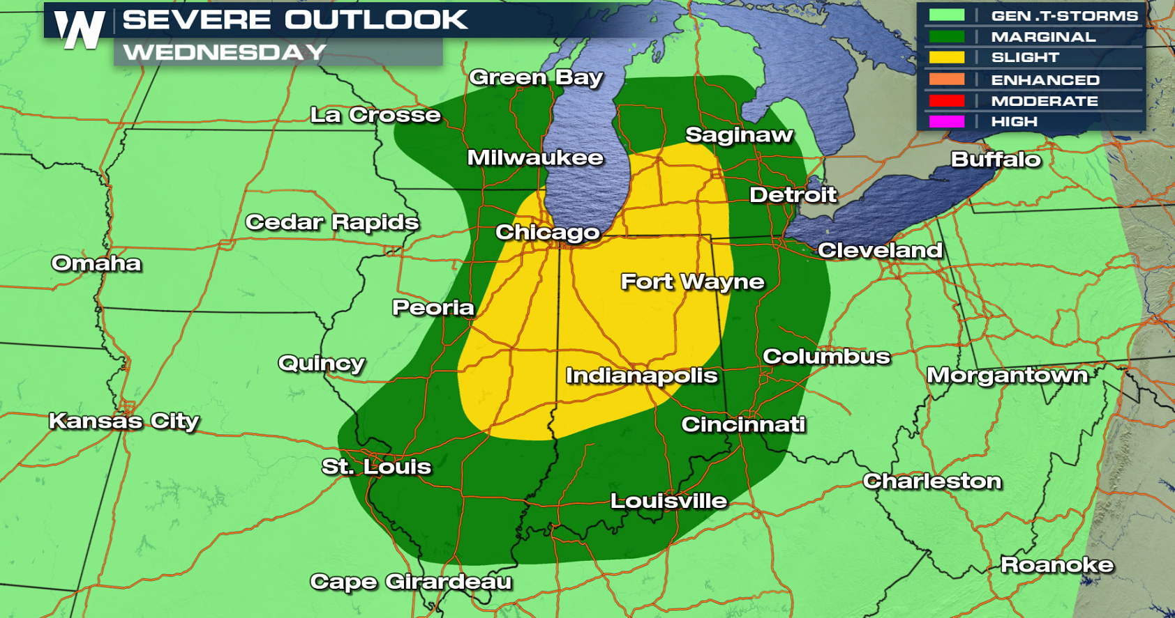 A Look at the Severe Weather Threat for the Rest of the Week ...