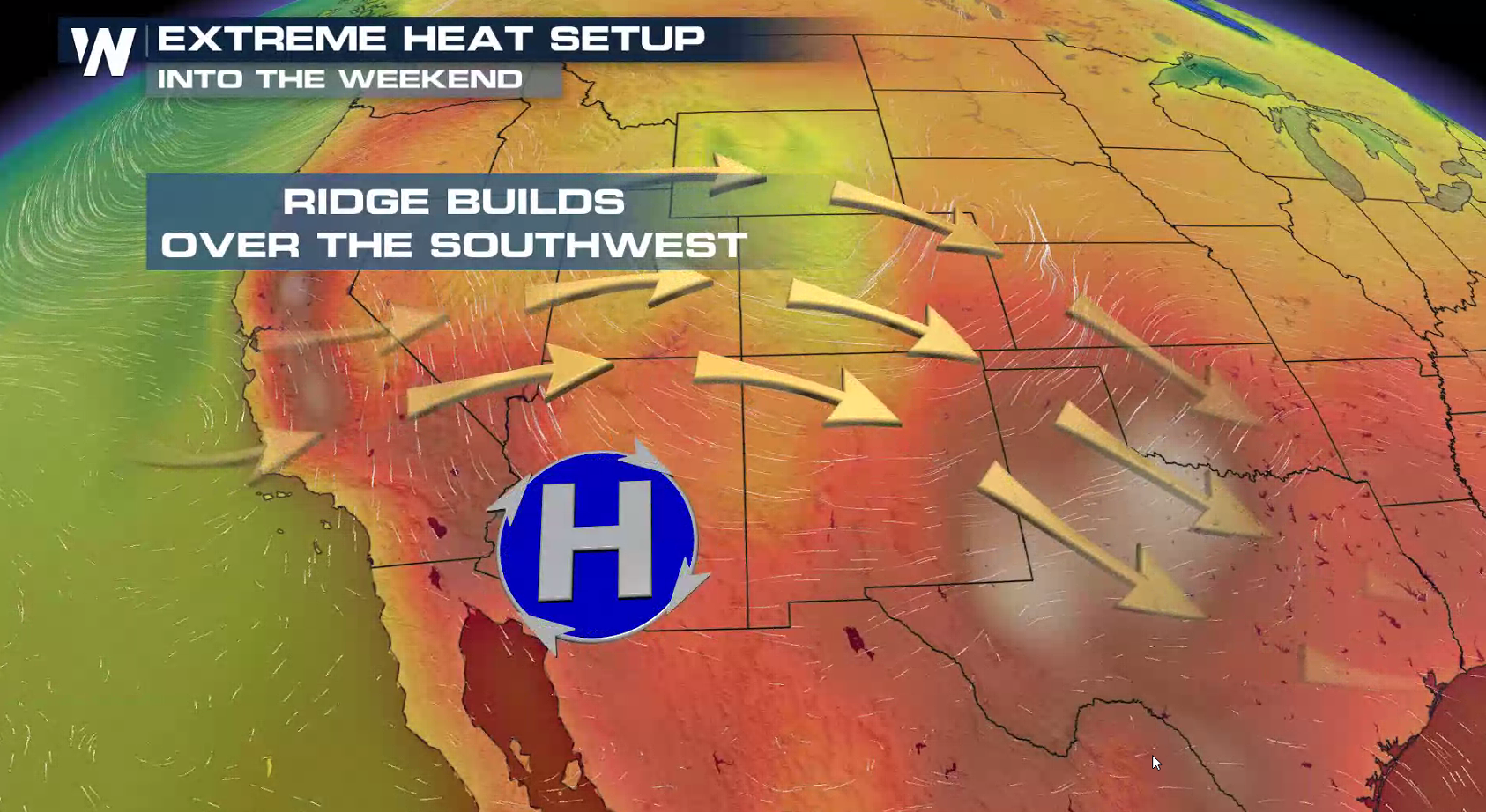 Excessive Heat into the Weekend For the Southwest - WeatherNation