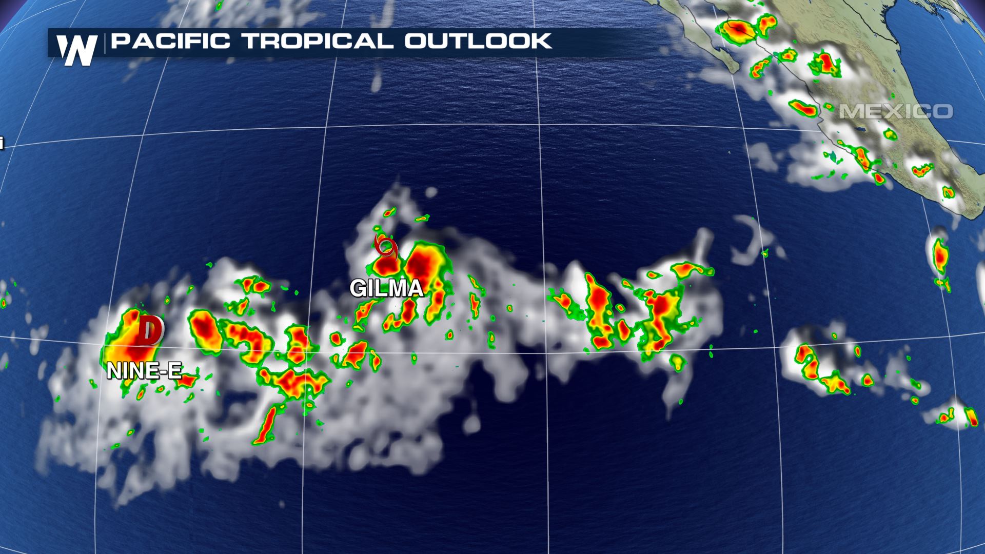 Tropical Storm Gilma has formed in the Eastern Pacific - WeatherNation