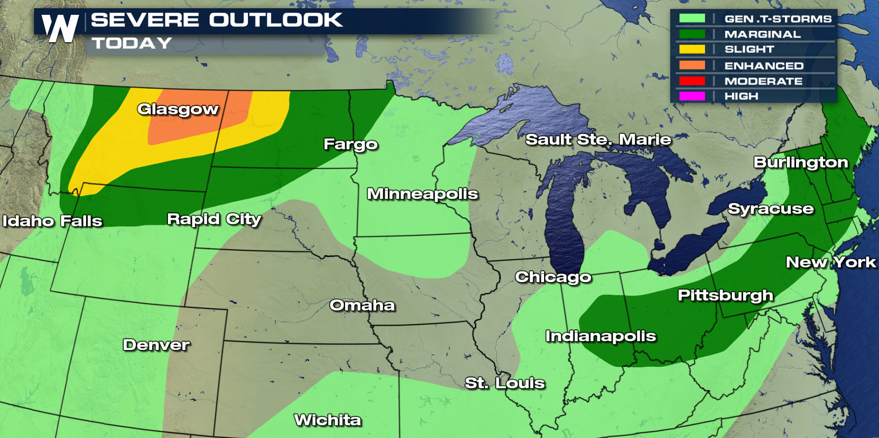 Severe Storms Likely in the High Plains - WeatherNation