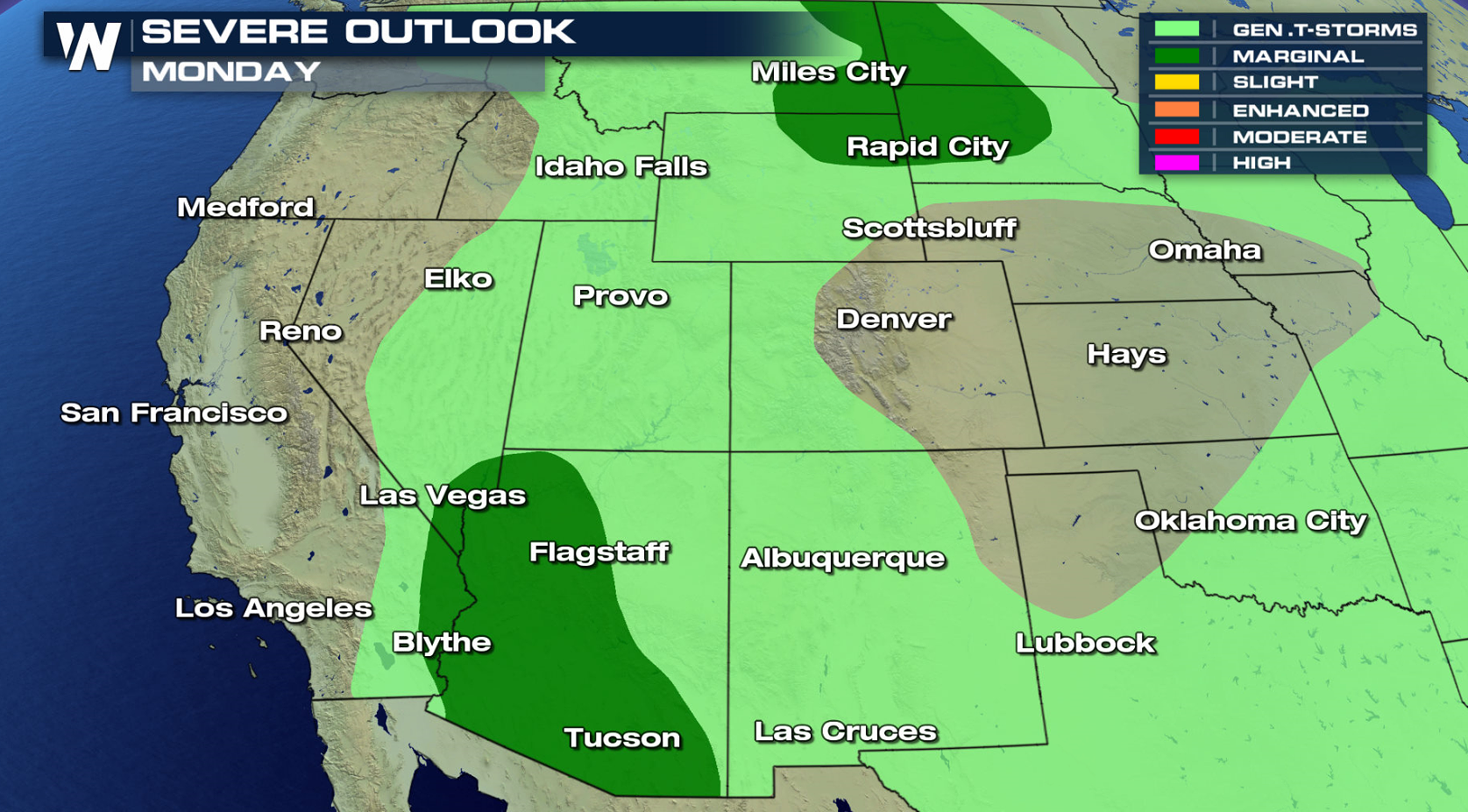 Severe Weather Possible in the High Plains and Upper Midwest ...