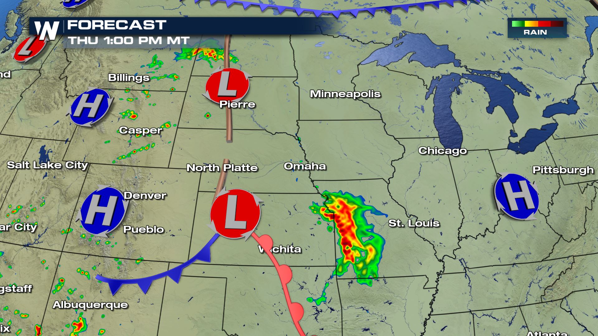 Severe Weather Threat in the High Plains Thursday - WeatherNation