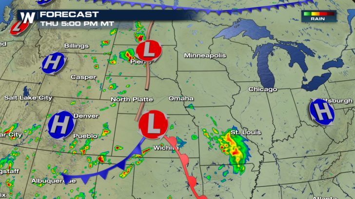 Severe Weather Threat in the High Plains Thursday