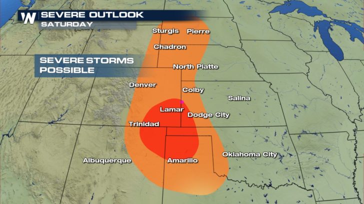 Severe Storm Chances, More Hail Likely for the Rockies