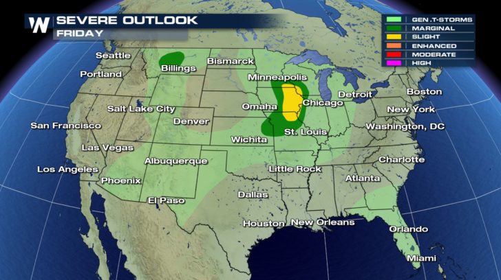 Severe Weather Threat in the High Plains Thursday