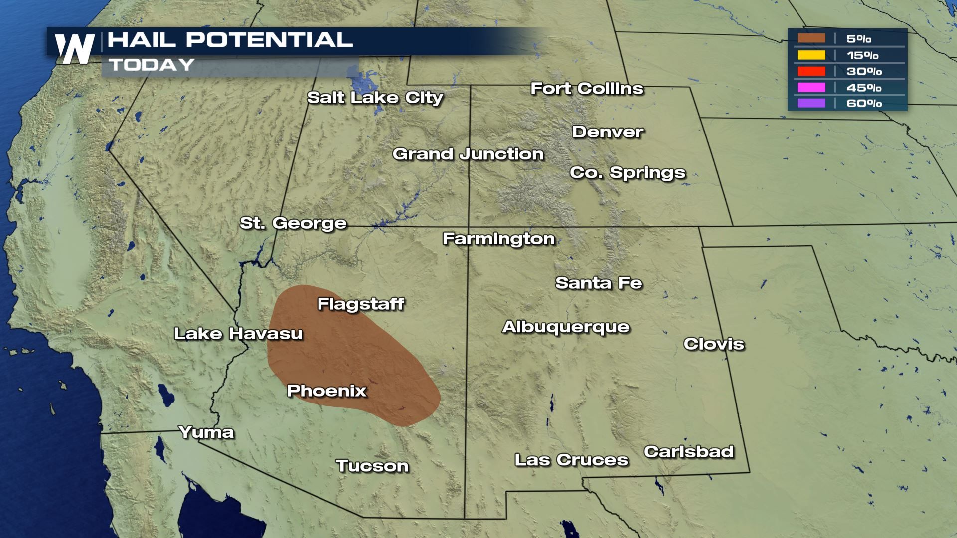 More Chances for Heavy Rain and a Dust Storm in Arizona Sunday