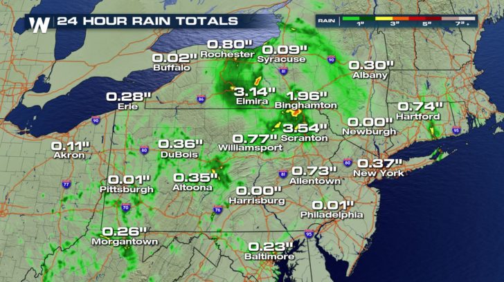 Another Round of Rain in the Northeast