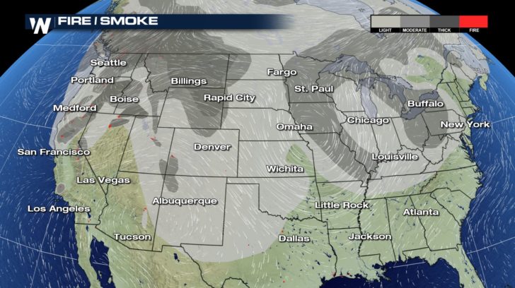 Smoke Continues to Plague United States