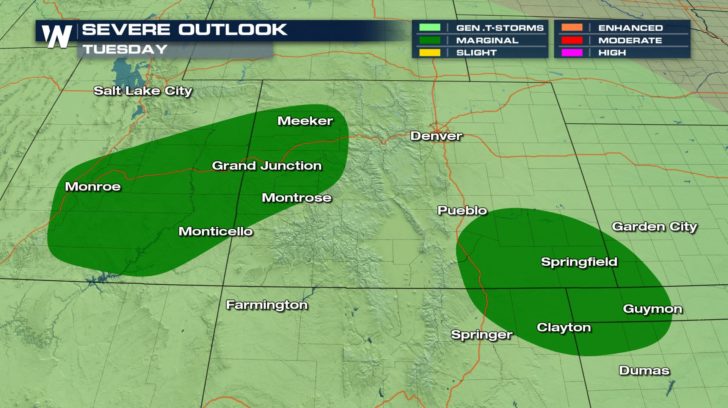 Severe Storms Possible for Southwest