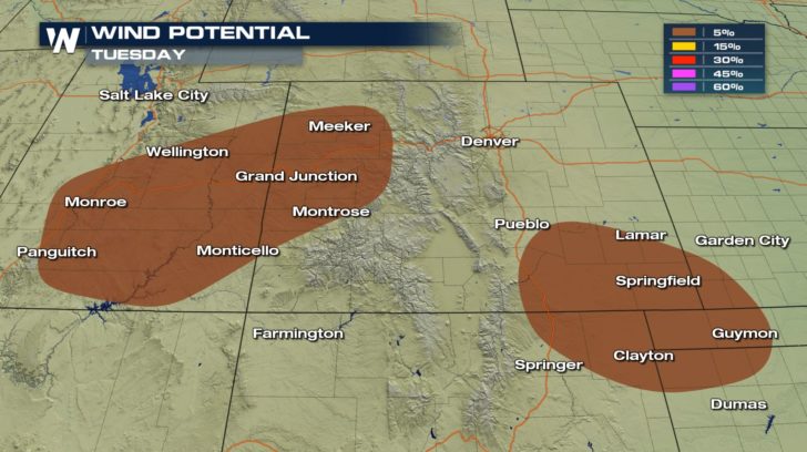 Severe Storms Possible for Southwest