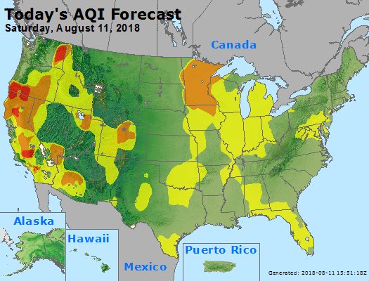 Air Quality Concerns for Entire State of Minnesota