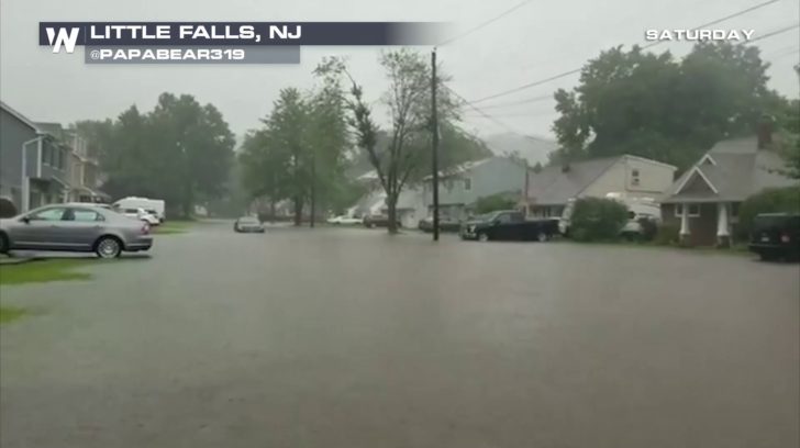 Flash Flooding Overtakes New Jersey Town