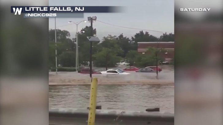 Flash Flooding Overtakes New Jersey Town