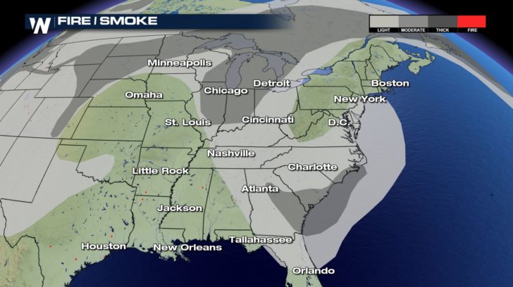 Smoky Skies Across the Country