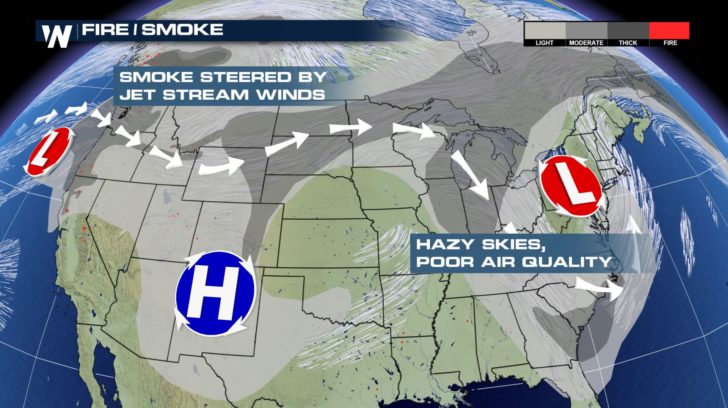 Smoky Skies Across the Country