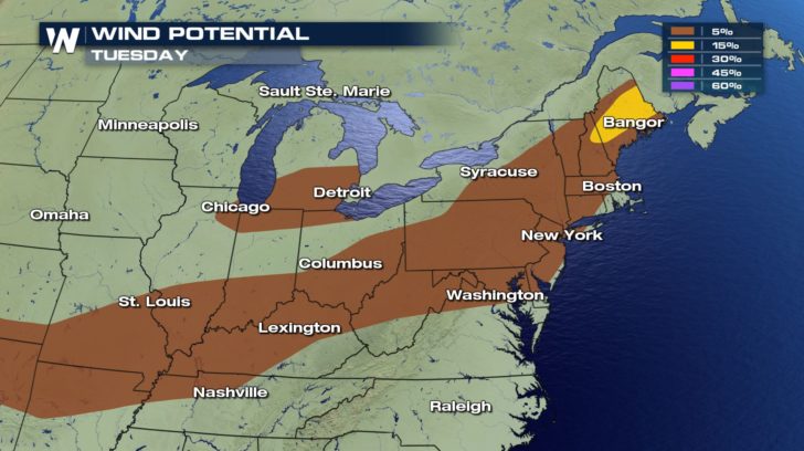 Northeast & Midwest Severe Forecast