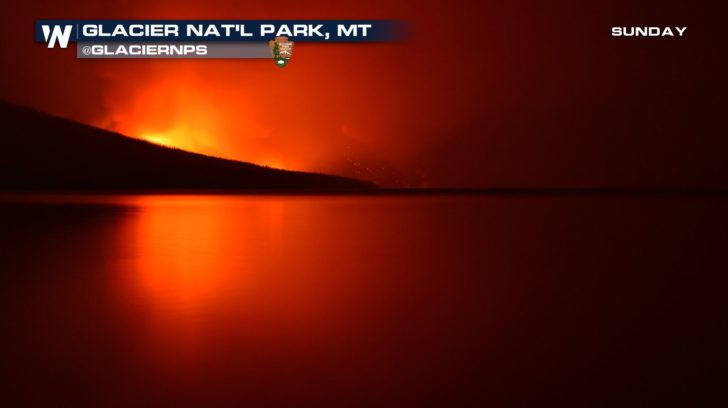 Wildfire in Glacier National Park Prompts Evacuations