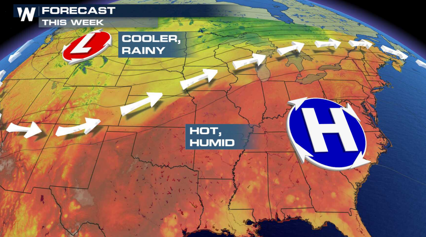 Heat and Humidity from the Northeast to the Plains - WeatherNation