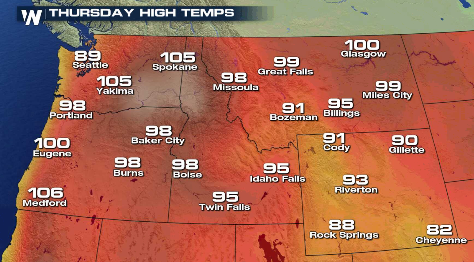 Excessive Heat Returns to the West