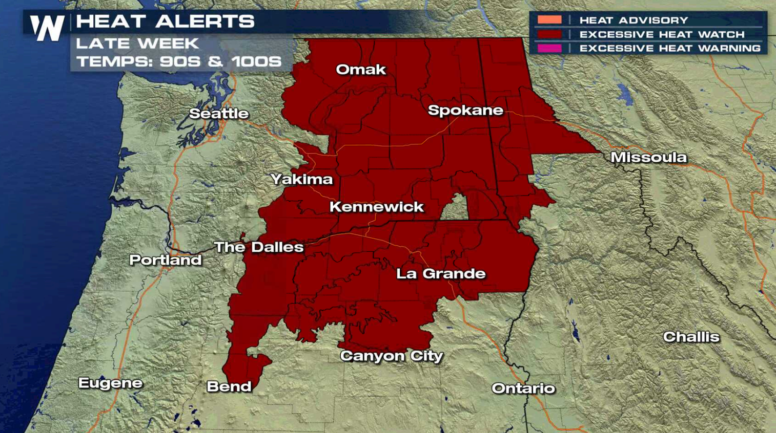 Excessive Heat Returns to the West