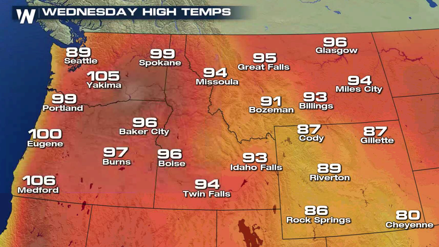 Excessive Heat Returns to the West