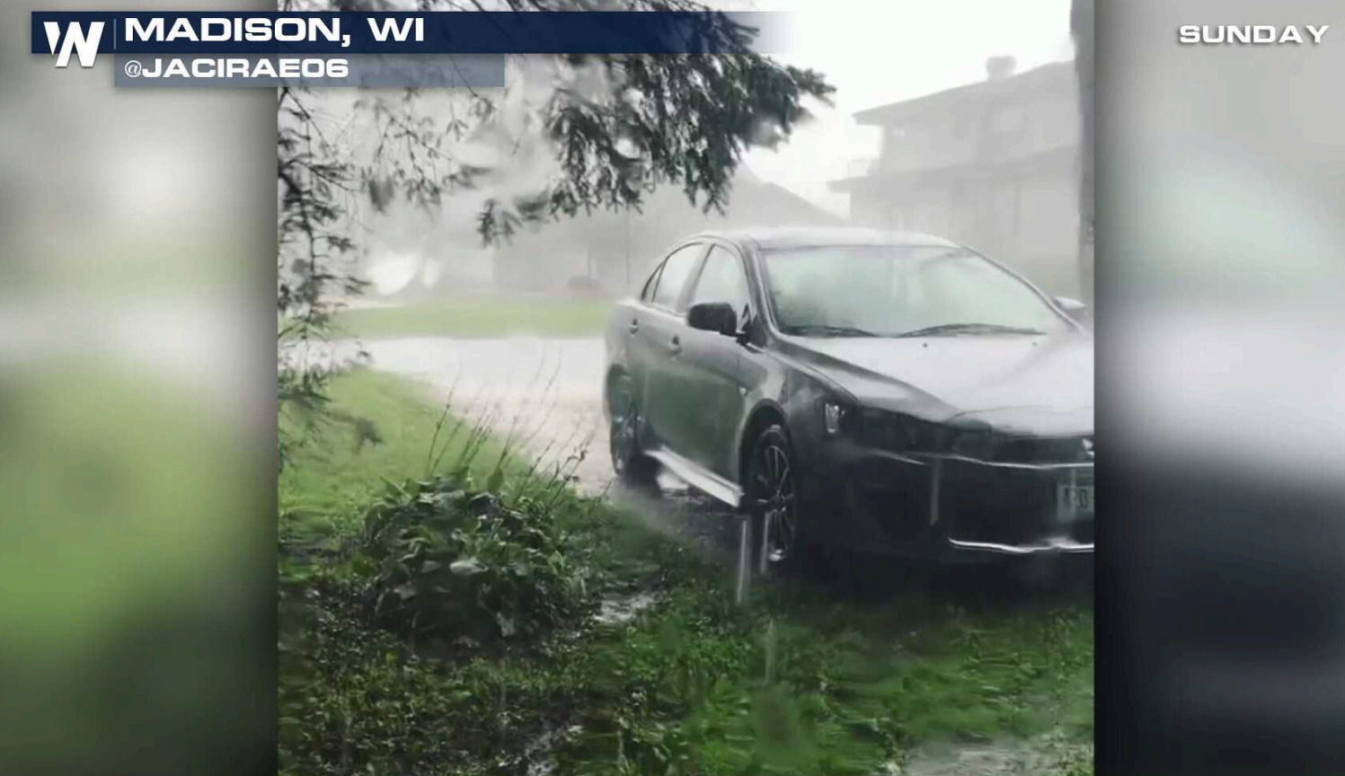 Heavy Rain Potential Bring a Flooding Threat in Wisconsin - WeatherNation