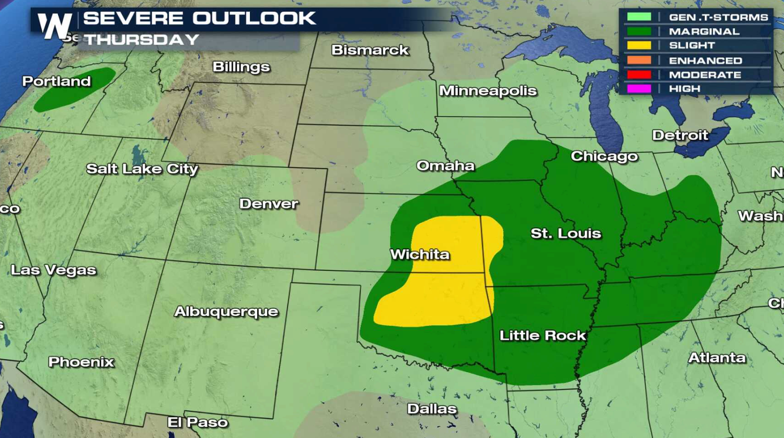 Severe Weather Threat in the Plains - WeatherNation