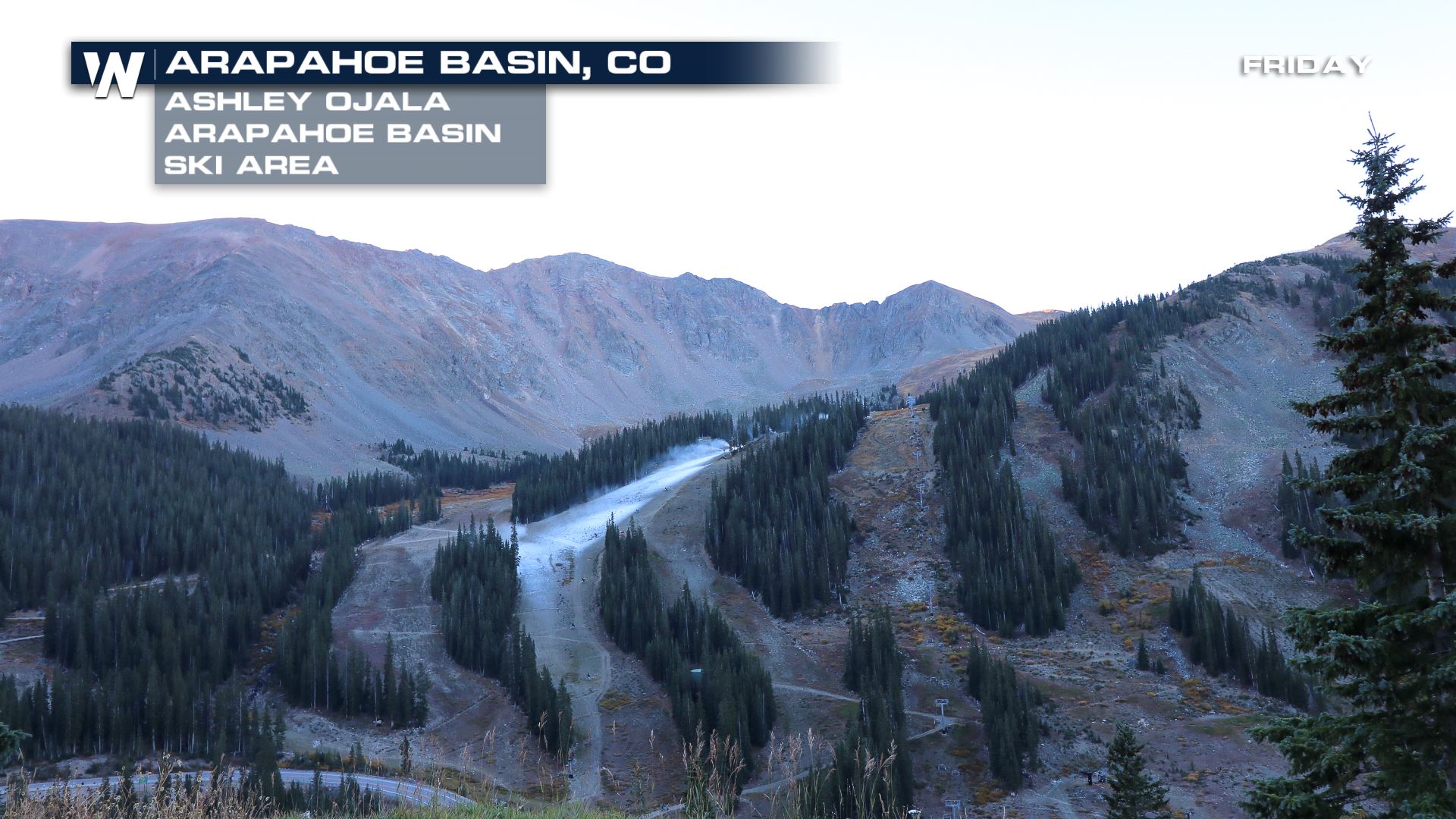 Snow Way! Colorado Ski Area Begins Making the White Stuff