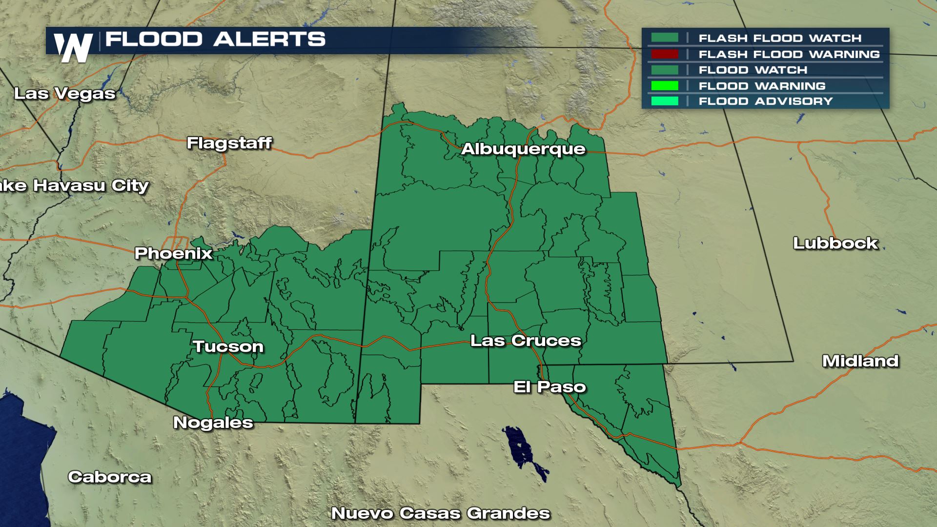 Tropical Moisture Feeds Rain Chances for SW