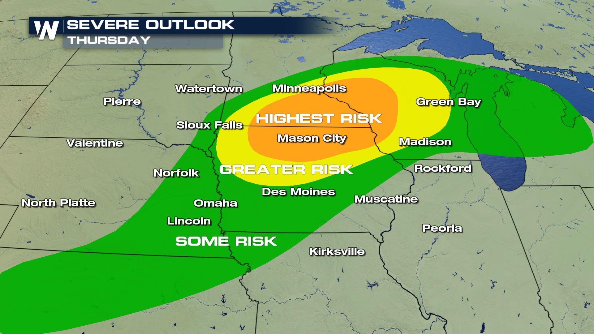 Severe Weather, Flooding for Upper Midwest