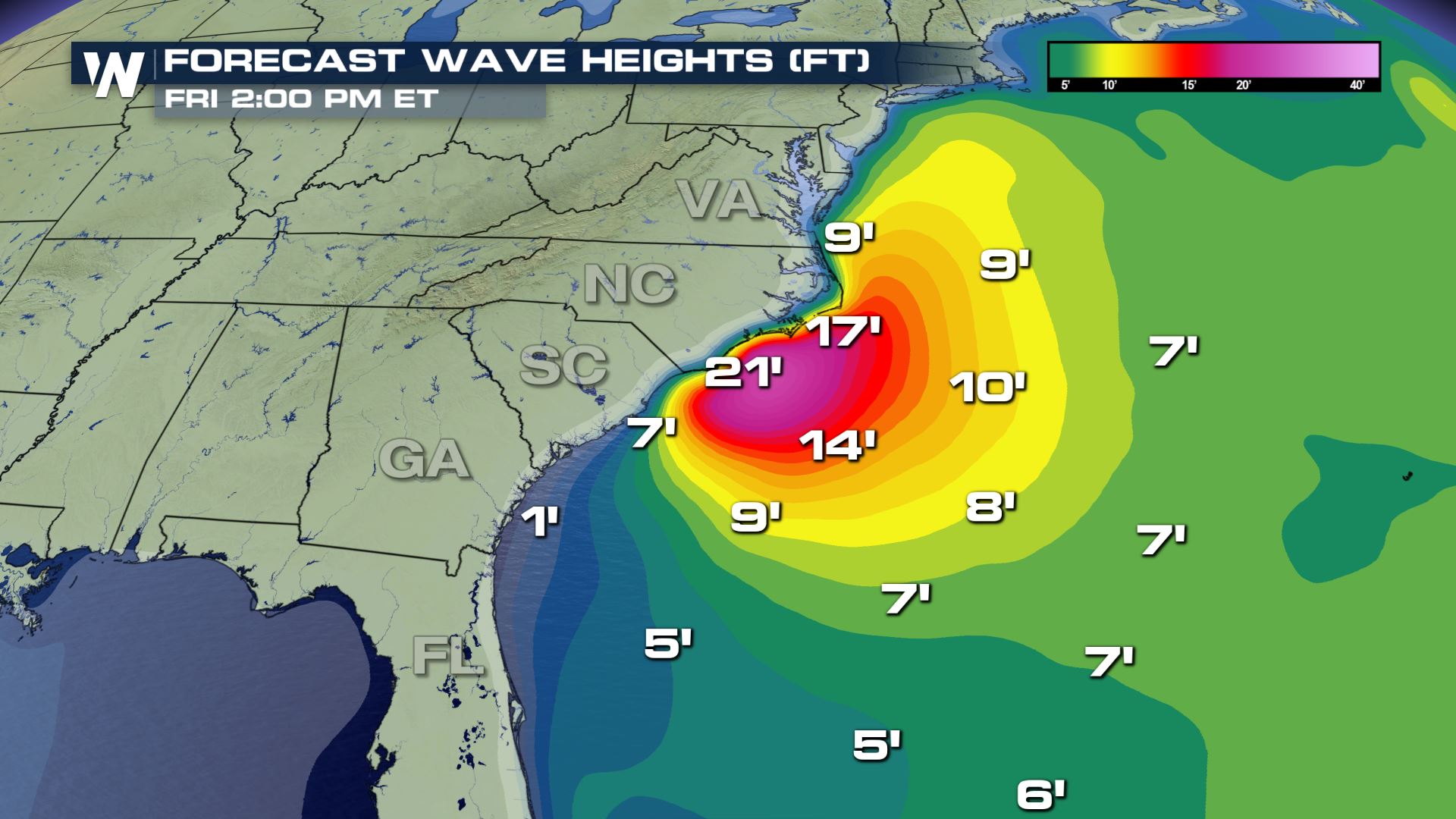 Florence Makes Landfall Over North Carolina