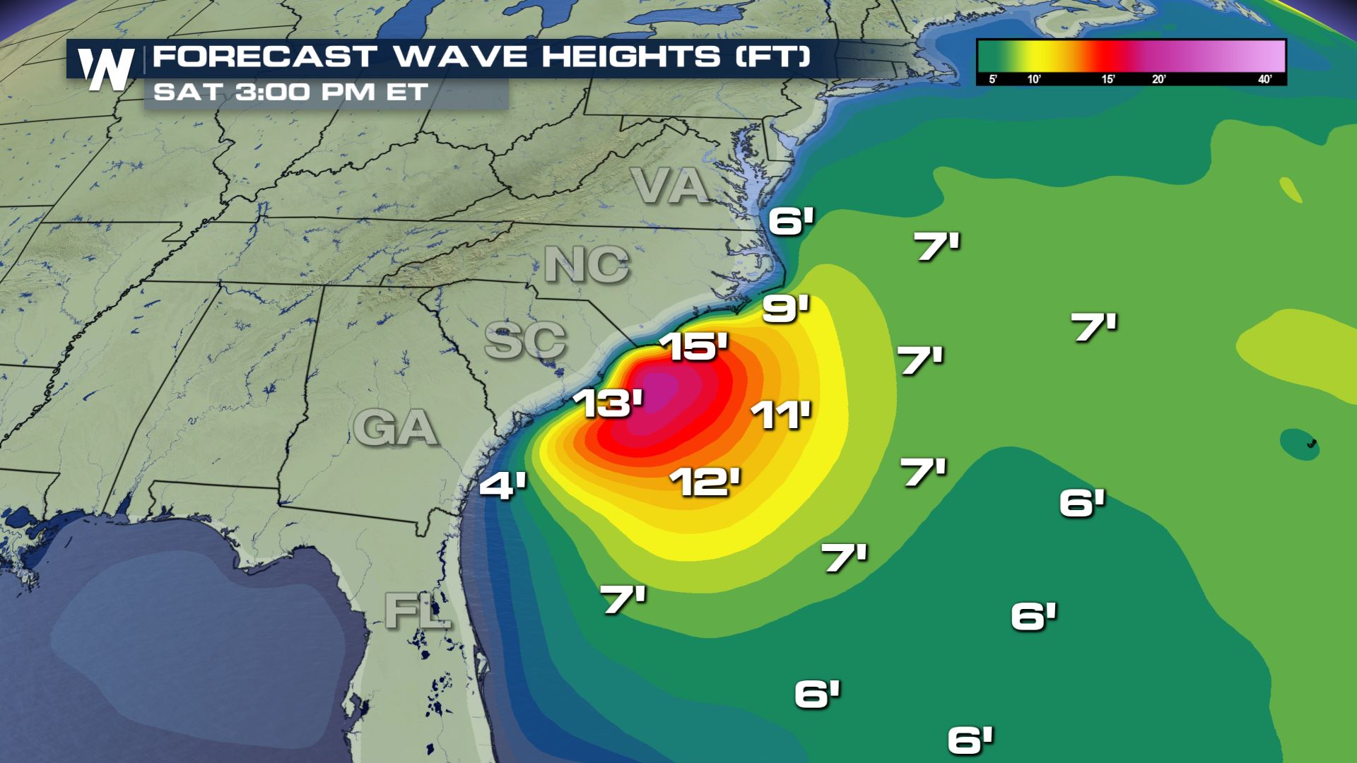 Florence Makes Landfall Over North Carolina