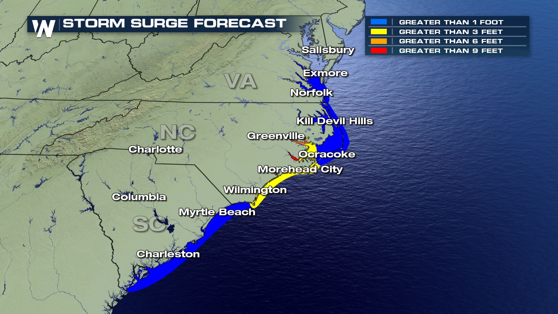 Florence Makes Landfall Over North Carolina