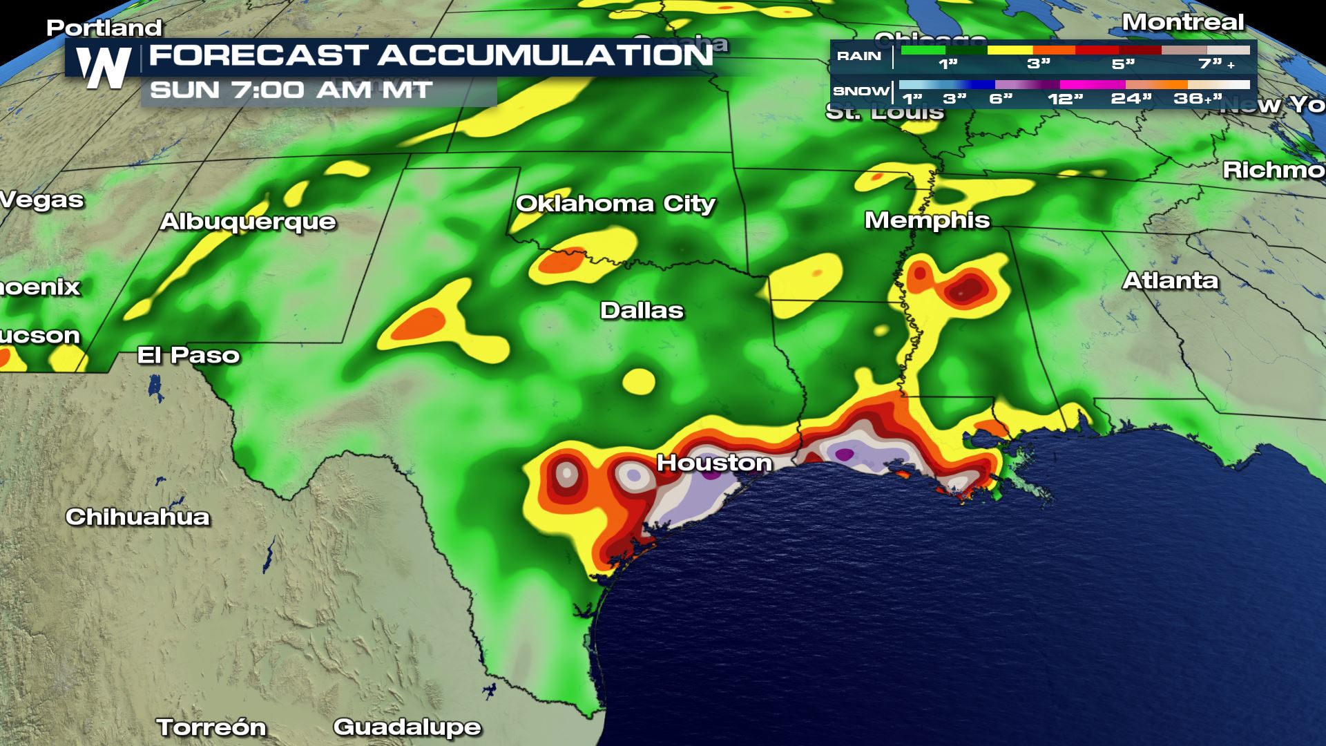 Tropical Moisture Feeds Rain Chances for SW