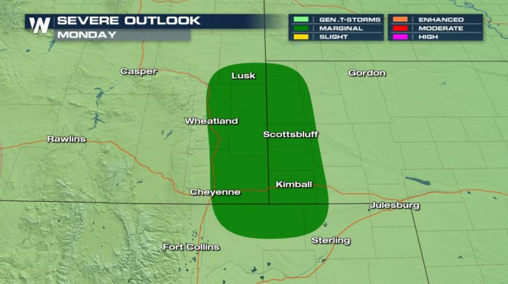 Severe Weather Possible in the High Plains