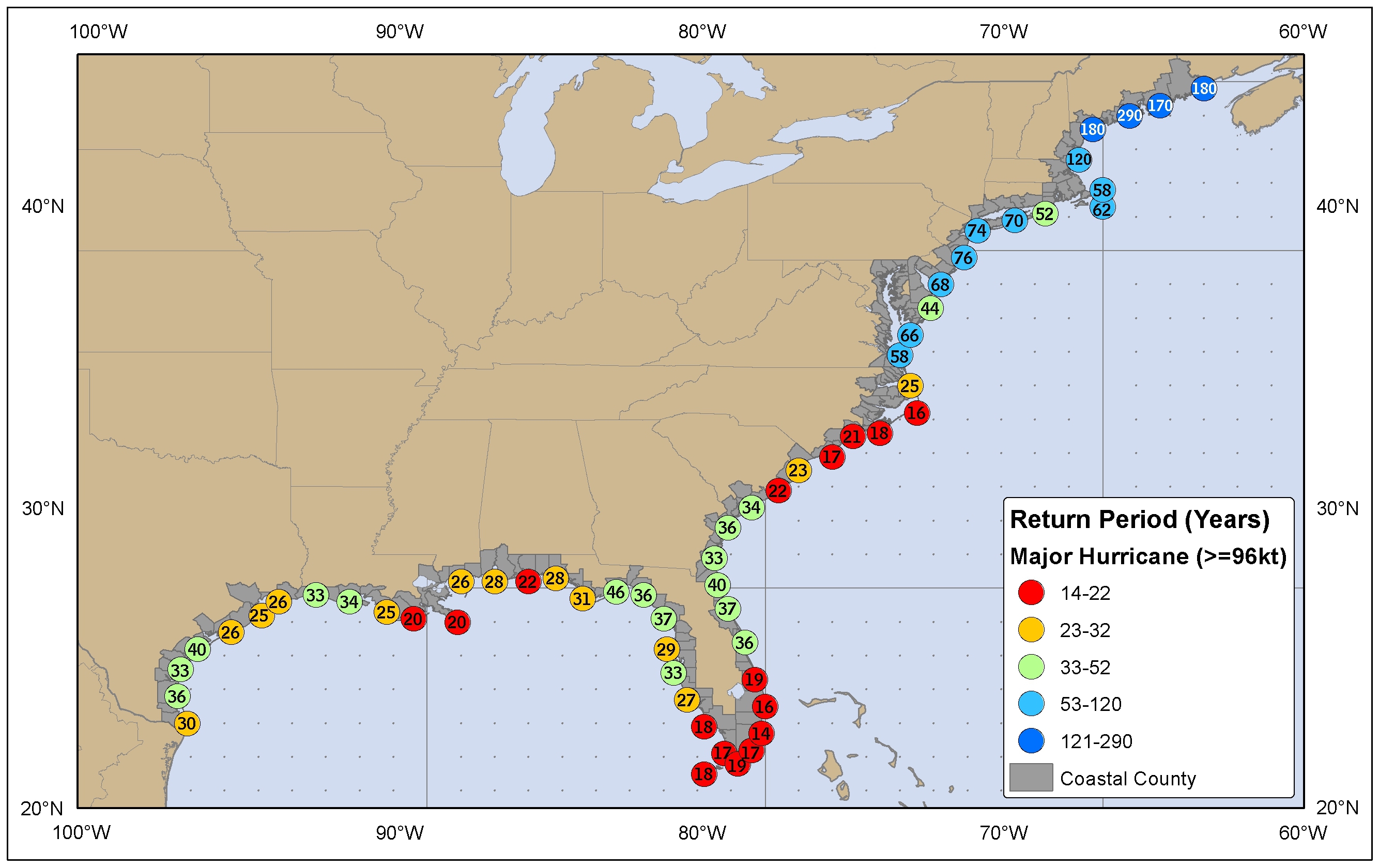 How Often do the Carolinas Experience Major Hurricanes?