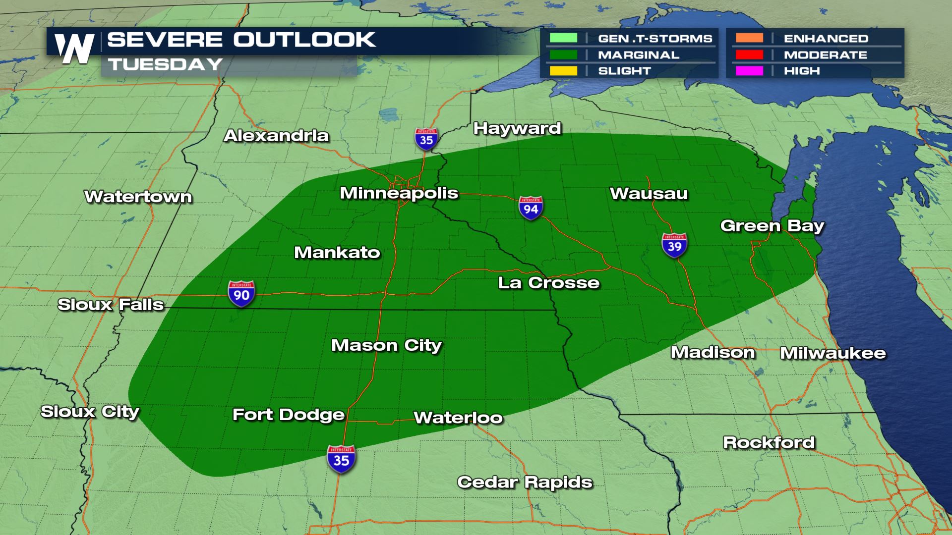 Flood Threat Continues Across Upper Midwest