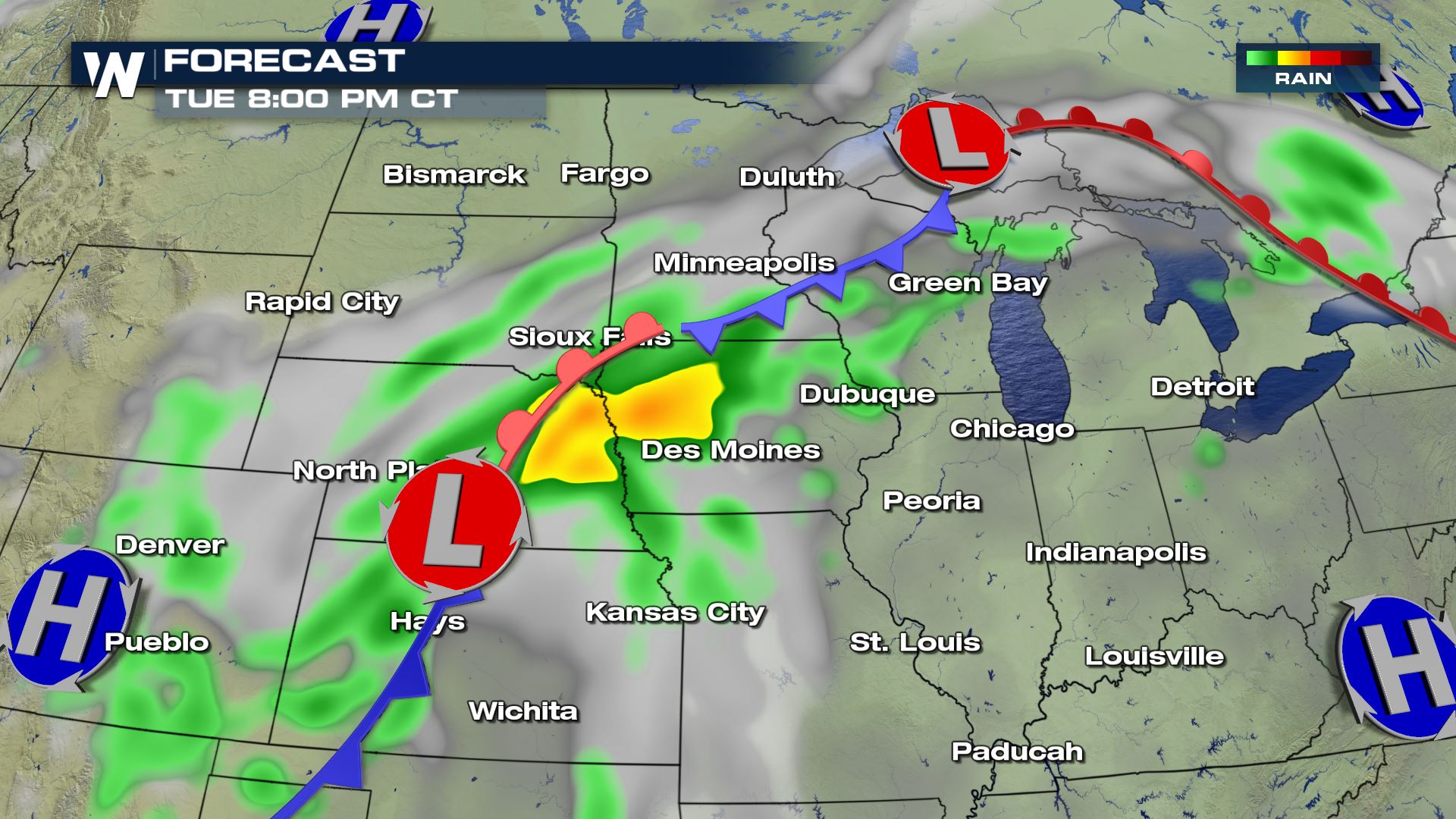 Flood Threat Continues Across Upper Midwest