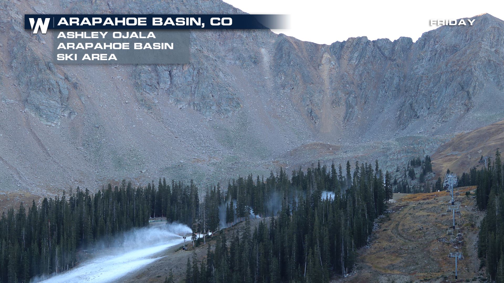 Snow Way! Colorado Ski Area Begins Making the White Stuff