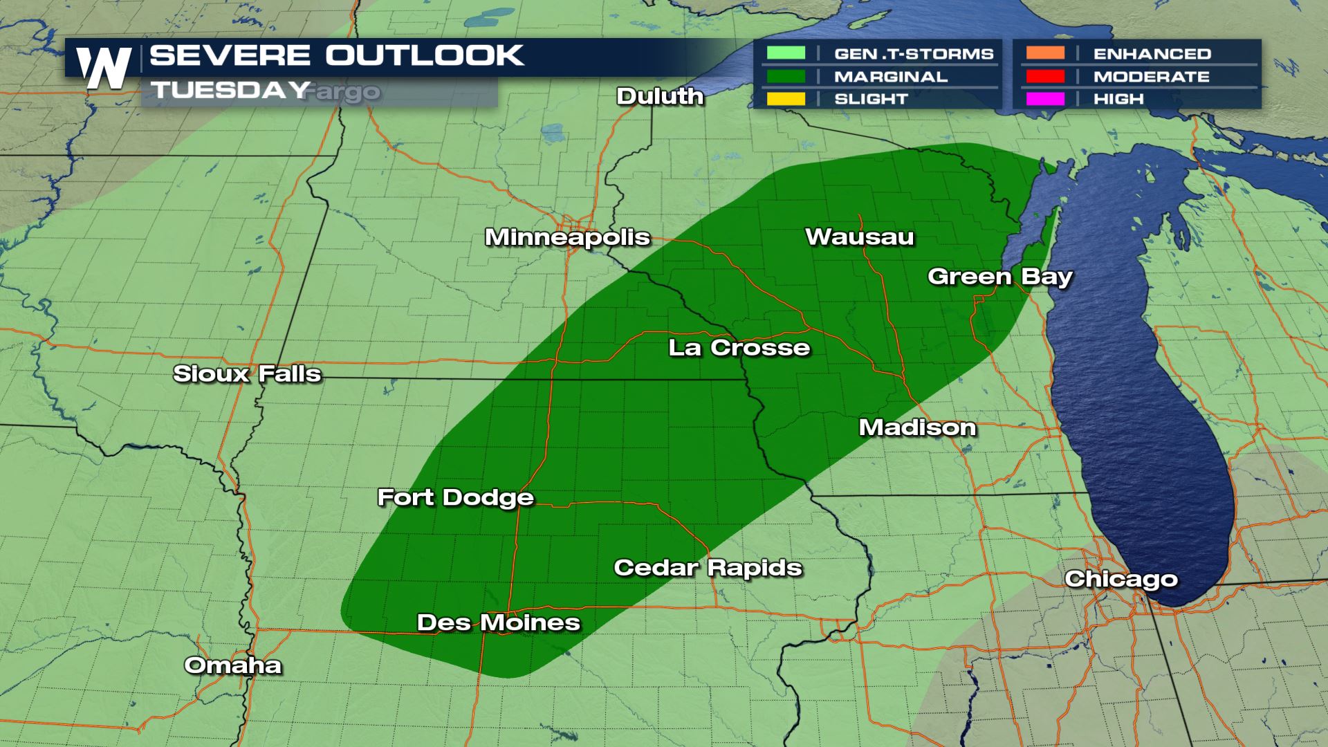 Severe Weather Continues to Plague Upper Midwest