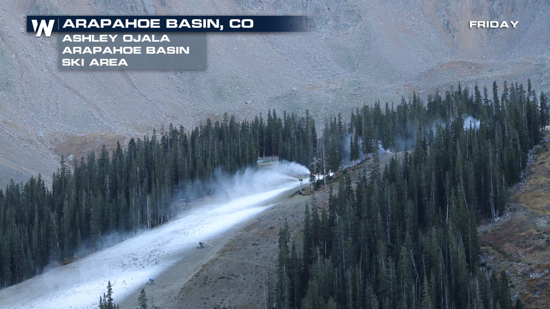 Snow Way! Colorado Ski Area Begins Making the White Stuff