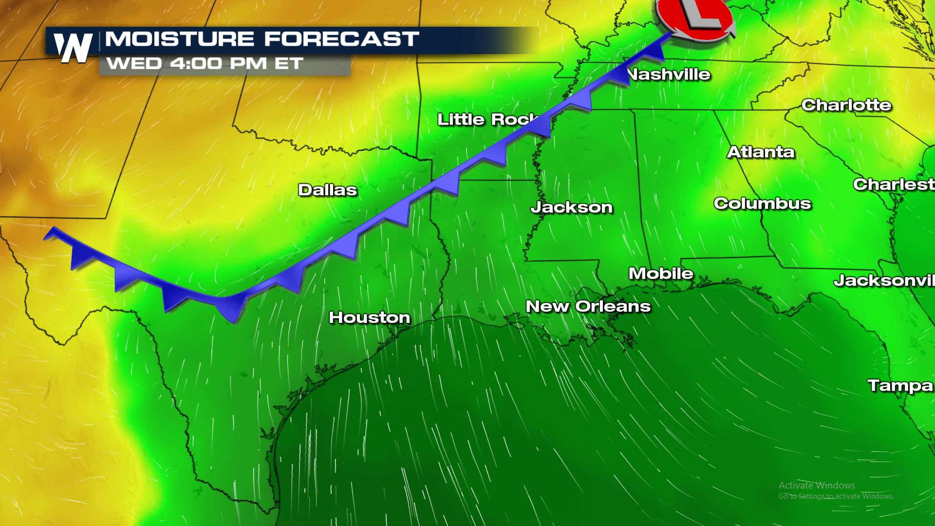 Severe Storms in the Forecast for East Texas on Halloween