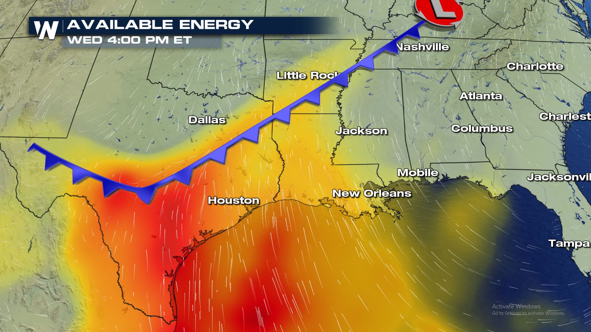 Severe Storms in the Forecast for East Texas on Halloween