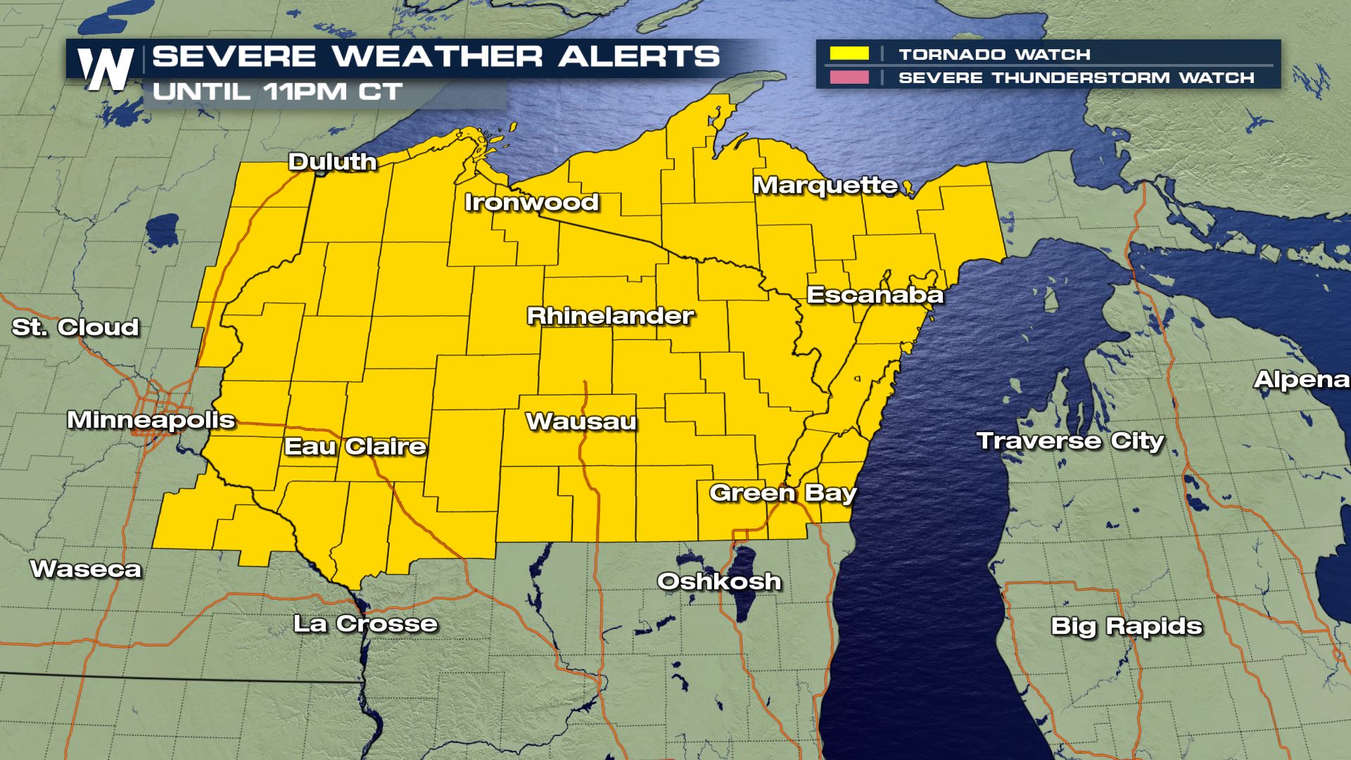 Tornado Watch Issued for the Midwest. Are You Ready? - WeatherNation