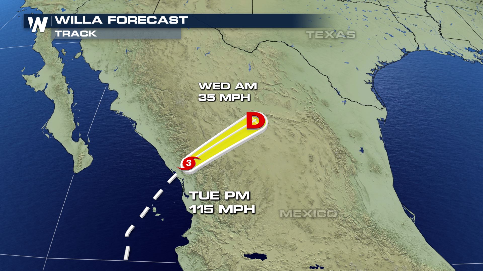 Hurricane Willa Makes Landfall in Western Mexico